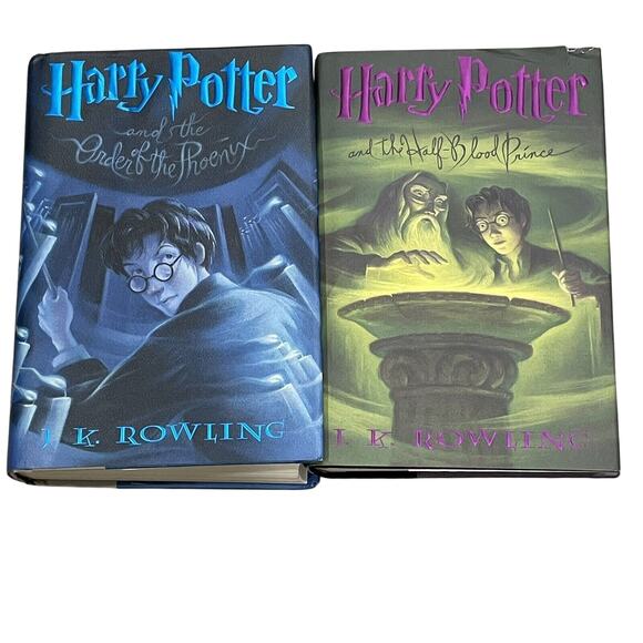 Harry Potter Lot Of 2 Books Novels Homeschooling Mystery - Picture 1 of 2